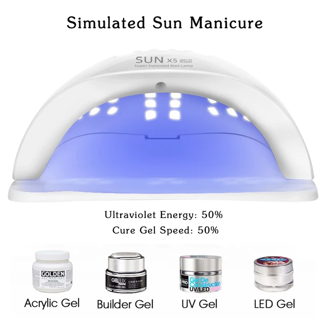 Nail Dryer LED Nail Lamp UV Lamp for Curing All Gel Nail Polish With Motion Sensing