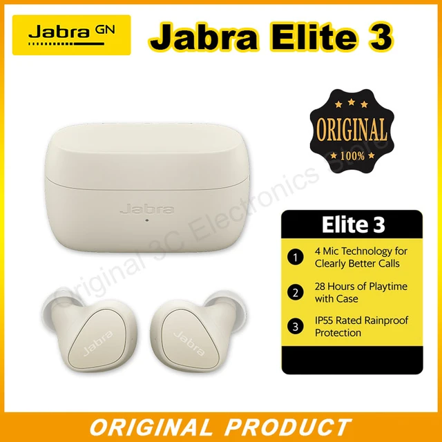 100% orijinal Jabra jab3 gerçek kablosuz Bluetooth kulaklık müzik oyun  kulaklıklar spor gürültü azaltma mikrofonlu kulaklık - AliExpress