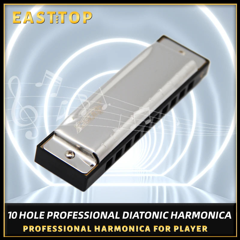 Гармоника EASTTOP для начинающих, с 10 отверстиями