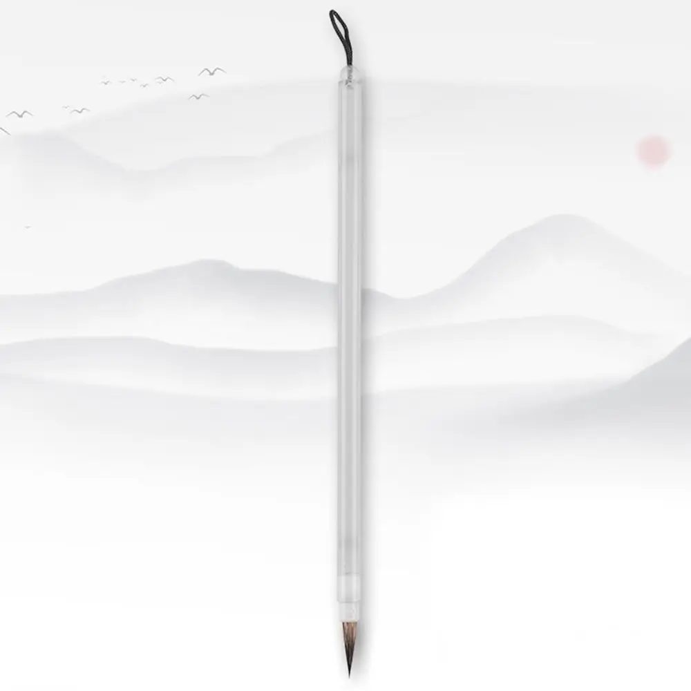 

Slender Gold Hook Line Fine Paint Brush Chinese Brushes Wolf Hair Script Writing Brush Crisperding Arcylic