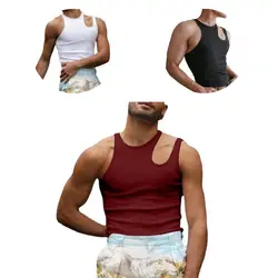 T shirt sans manches pour hommes, débardeur individuel spécial, gilet d'été 