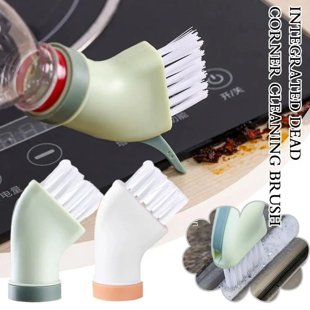 

Creative Multi-use Cleaning Brush Dry-wet Dual-use Can Be Connected To Mineral Water Bottle Cleaning BrushHousehold Brush
