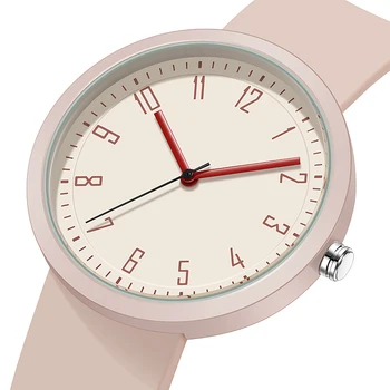 2026 TPW Minimalism Women's Watch 41mm Case PVD Finish Rubber Strap Fashionable Timepiece for Ladies