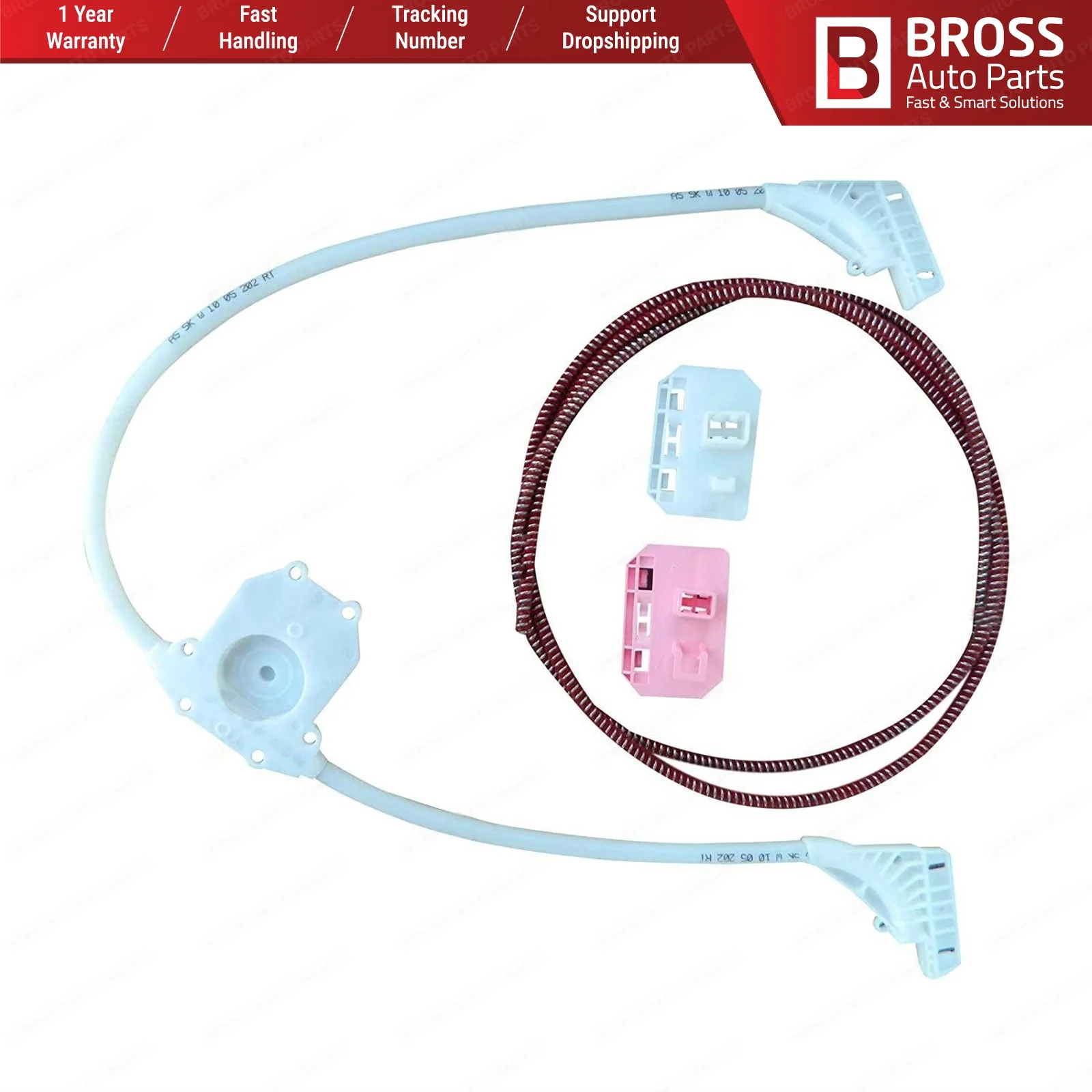 BWR5097 Window Regulator Kit Front Left Door 5010301993 for LF 45 / 55 2001-On kerax 2000-On Midlum Premium 2005-On | Автомобили и