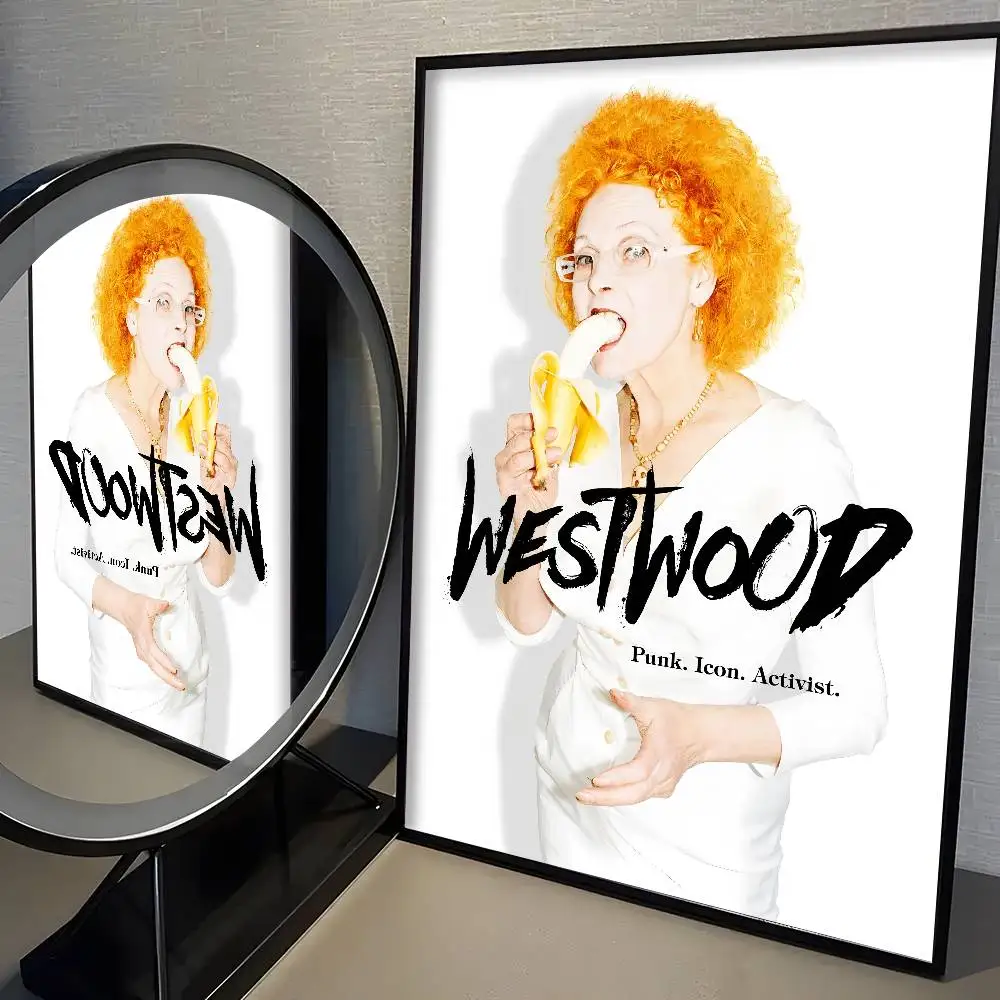 V-V-VivienneS-S Mode W-Westwood Poster Aufkleber Film Poster Drucken Wasserdichte Wandkunst Für Wohnzimmer Schlafzimmer Home Decor – Detail 16