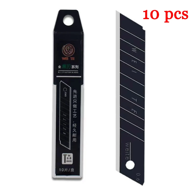 18mm Stainless steel utility knife durable heavy duty industrial grade all-steel wallpaper knife paper cutting knife utility knife paper cutting knife cutting knife art knife