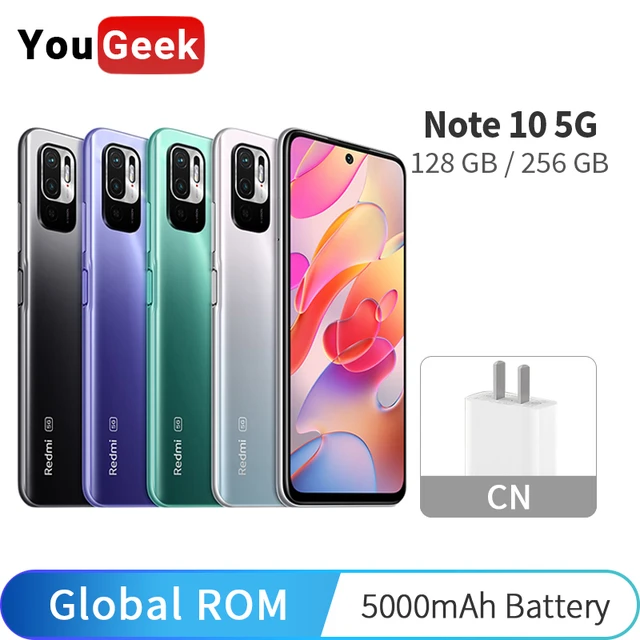 Xiaomi Redmi Note 10 5G Smartphone MIUI 12 Dimensity 700 Octa Core Global  ROM