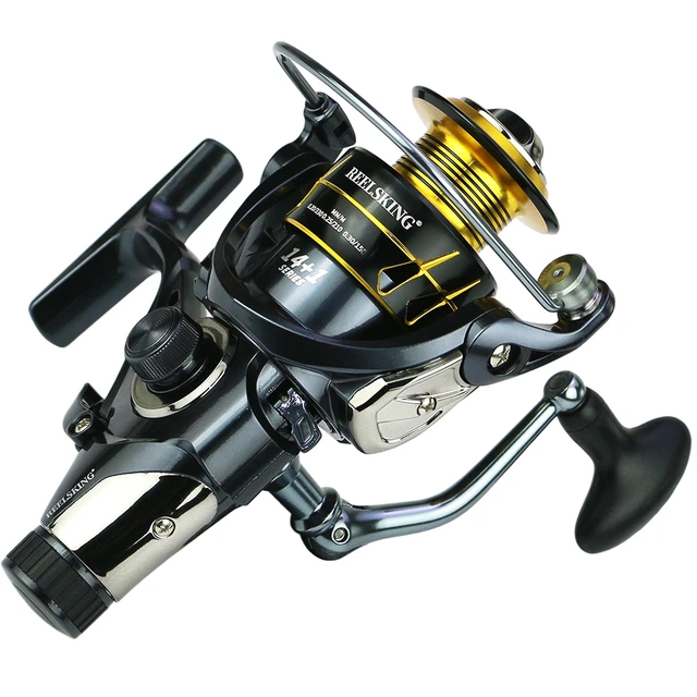 Brand New Fishing Reel Rotating Coil Gear Ratio 5.2:1 High Speed