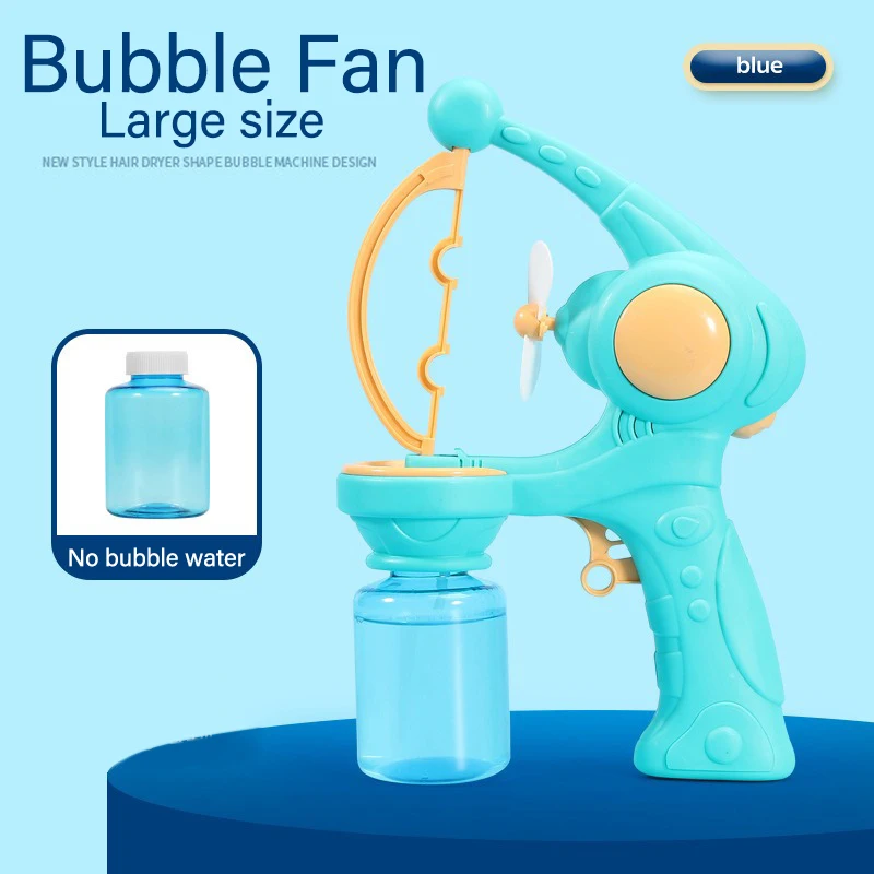 Fully Automatic Bubble Machine Rocket Electric Soap Bubble Gun Boys Girls Toys Children's Day Gift for Outdoor Party Playtime 3