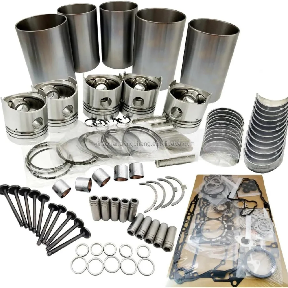 

F2803 F2803-M Engine Overhaul Rebuild Kit with Valve Kit fits for Kubota M5400 M4700 Tractor Excavator Engine