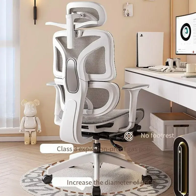 Chaise de bureau ergonomique, fauteuil inclinable, confort sédentaire, chaise en maille respirante, chaise pour le personnel, chaise de jeu et d'athlétisme