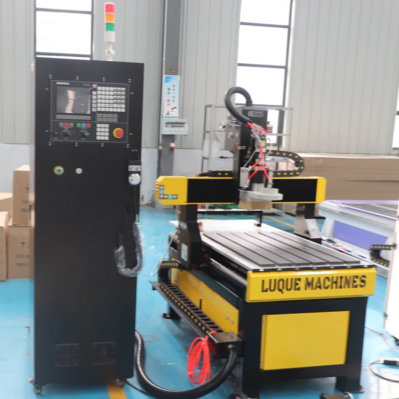 

AKM6090C ATC Cnc Router Customized Color Woodworking Wood Carving Machine AccTek