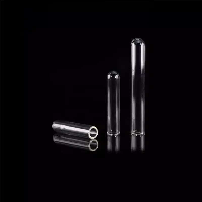 발효 튜브 Duchenne 튜브 6*30/10*50mm 유리 작은 튜브 미생물 실험 작은 테스트 튜브 100 개