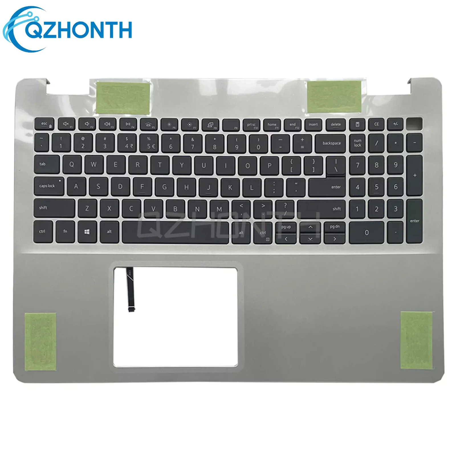 

Новая верхняя фотовспышка с подсветкой клавиатуры для Dell Inspiron 15 5000 5593 (серебристый) 07G0RN 0V5JHC 15,6"