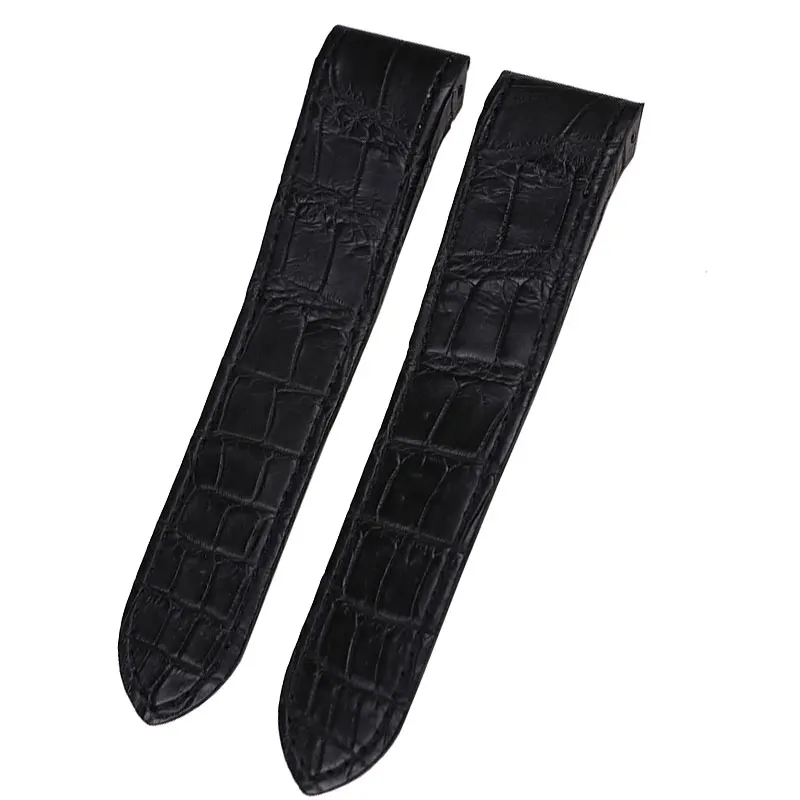 Xianershang Nuovi Cinturini Santos-100 Cinturino In Pelle Di Coccodrillo Personalizzato 20Mm 23Mm Calibratore Cinturino In Alligatore Cinturino In Ver