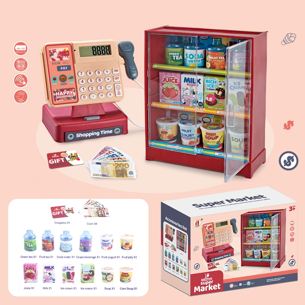 Supermarché caisse enregistreuse - Boutique Jouets pour Enfants -  Supermarché avec