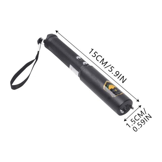 ხრიკები People Mini Led Shock Flashlight ელექტროშოკი Stick 3