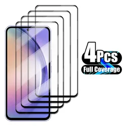 Premium 4 - Pack Tempered Glass Screen Protector Set - Ultra - Clear, Durable Protective Film - 4 Pcs (For A04)