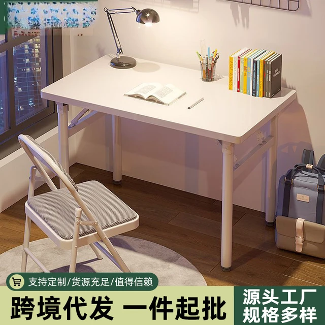 مجموعة كراسي طاولة قابلة للطي من الشركة المصنعة للإمداد المباشر للمنزل والمكتب وغرفة النوم والدراسة ومكتب الكمبيوتر 1