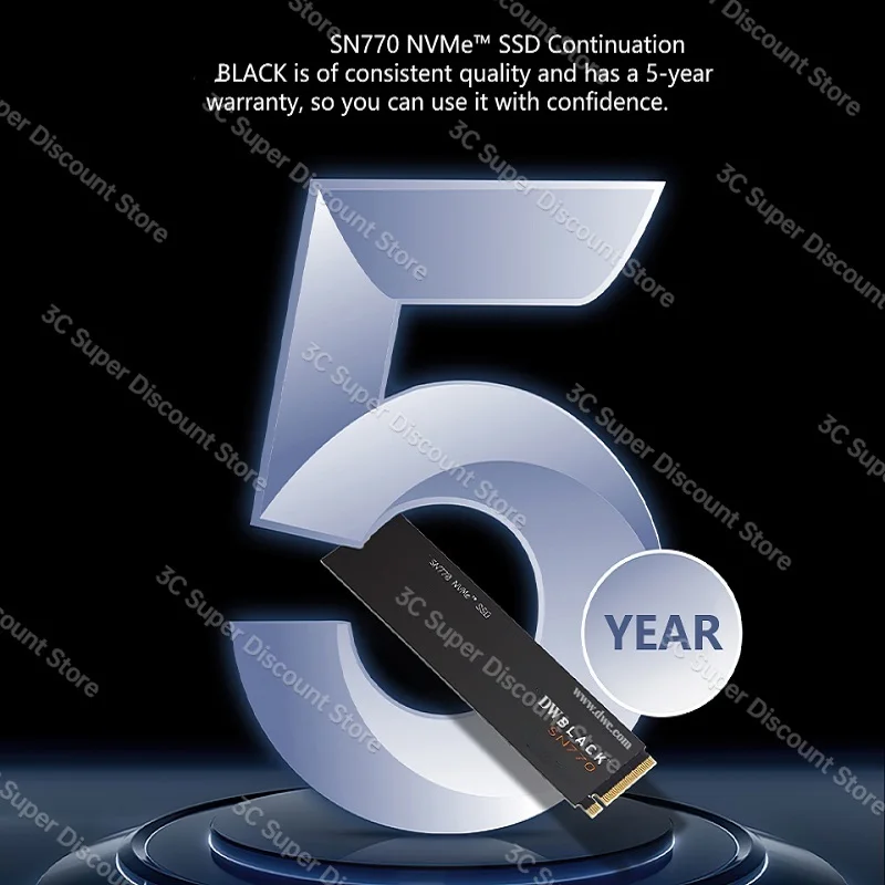 100%  DW SN850X NVMe SSD, 1TB, 2TB, 4TB, 8TB,  ̹ ָ Ʈ ̺, PCIe 4.0 M.2 2280, ִ 7300 MB/s  PS5