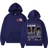 Rapper Luar La L Music Album L3TRA Hoodie Men Women Harajuku Fashion High Quality Sweatshirt Man Casual Fleece Hooded Streetwear 2