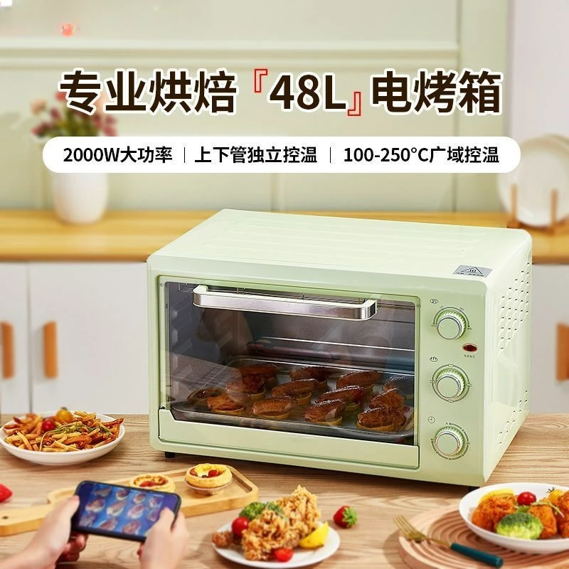 Oven household 48 liter large capacity baking cake machine