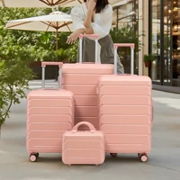 Ensemble de valises HOUSE SPOLE ABS avec serrure à combinaison et roulettes pivotantes à 360 degrés, avec trousse de toilette 2