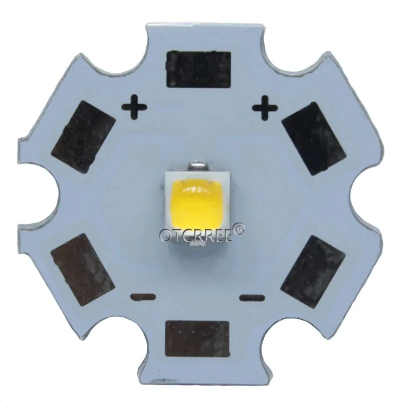 XPPL XP-L V6 LED 이미터 라이트, 화이트 뉴트럴 화이트 웜 화이트 다이오드 칩, 20mm 알루미늄 PCB + 입력 12V 22mm LED 드라이버, 2 세트, 10W