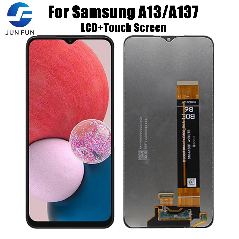

6,6 "для Samsung Galaxy A13 A137 SM-A137F/DSN SM-A137F/DS ЖК-дисплей с сенсорным экраном и дигитайзером