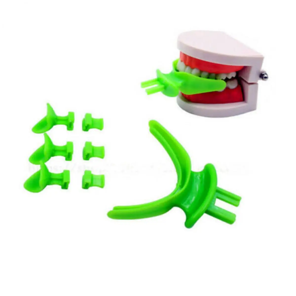 7 Pz/Set Bps Oral Centric Tray Set Vassoi Per Impronte Dentali Riparazione Protesi Occlusale Record Articolatore Facebow Autoclavabile