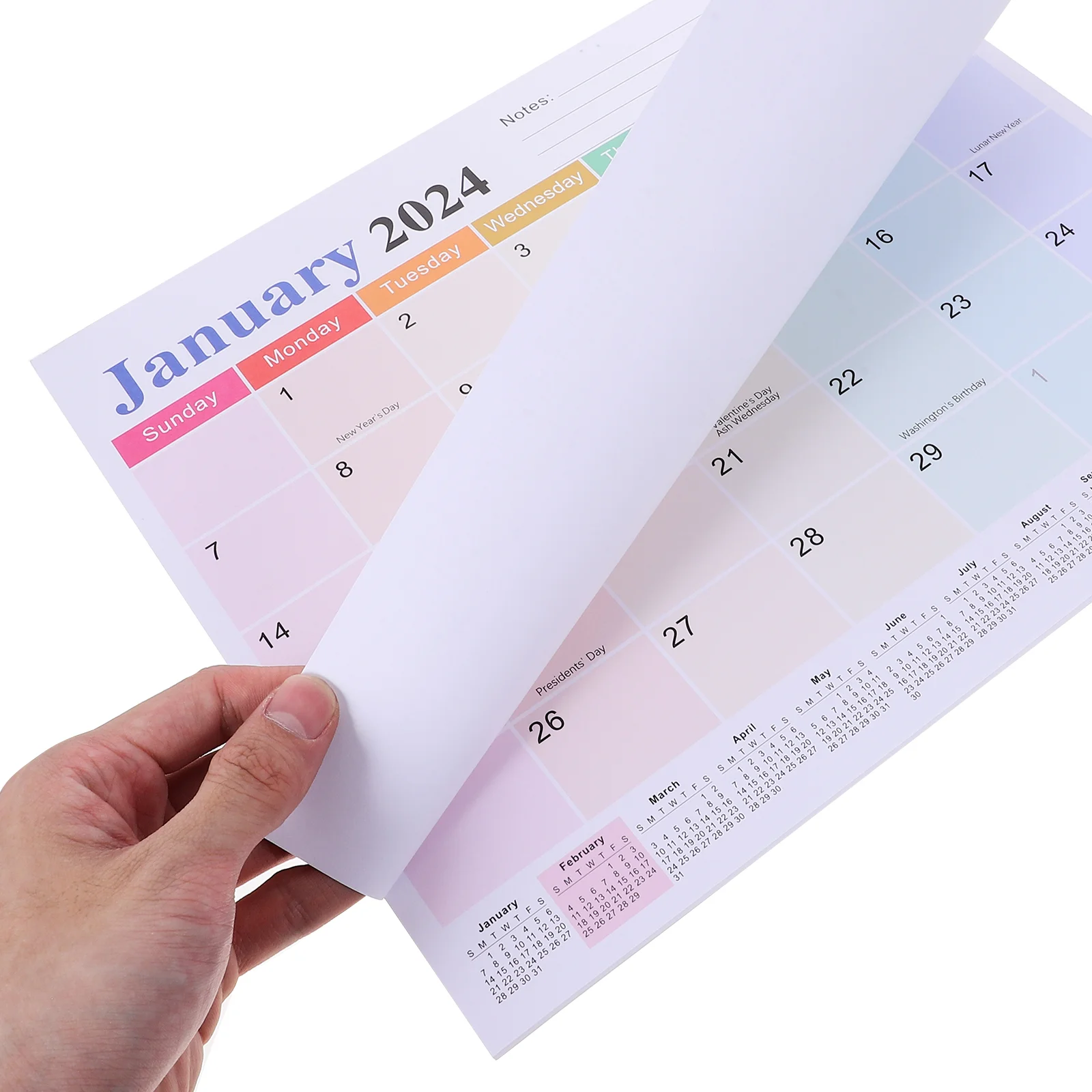 가정용 메모 마그네틱 캘린더, 월별 사무실 캘린더, 홈 액세서리