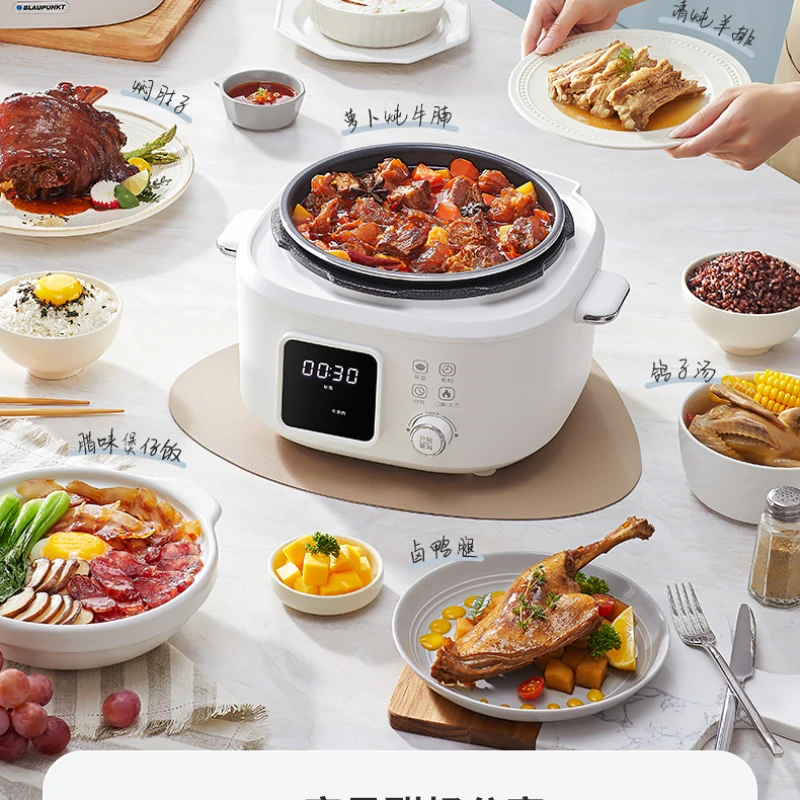 220V Electric Pressure Cooker Household Electric Rice Intelligent 4 Liter Multi-Function Automatic Exhaust Pressure Cooker Small 3