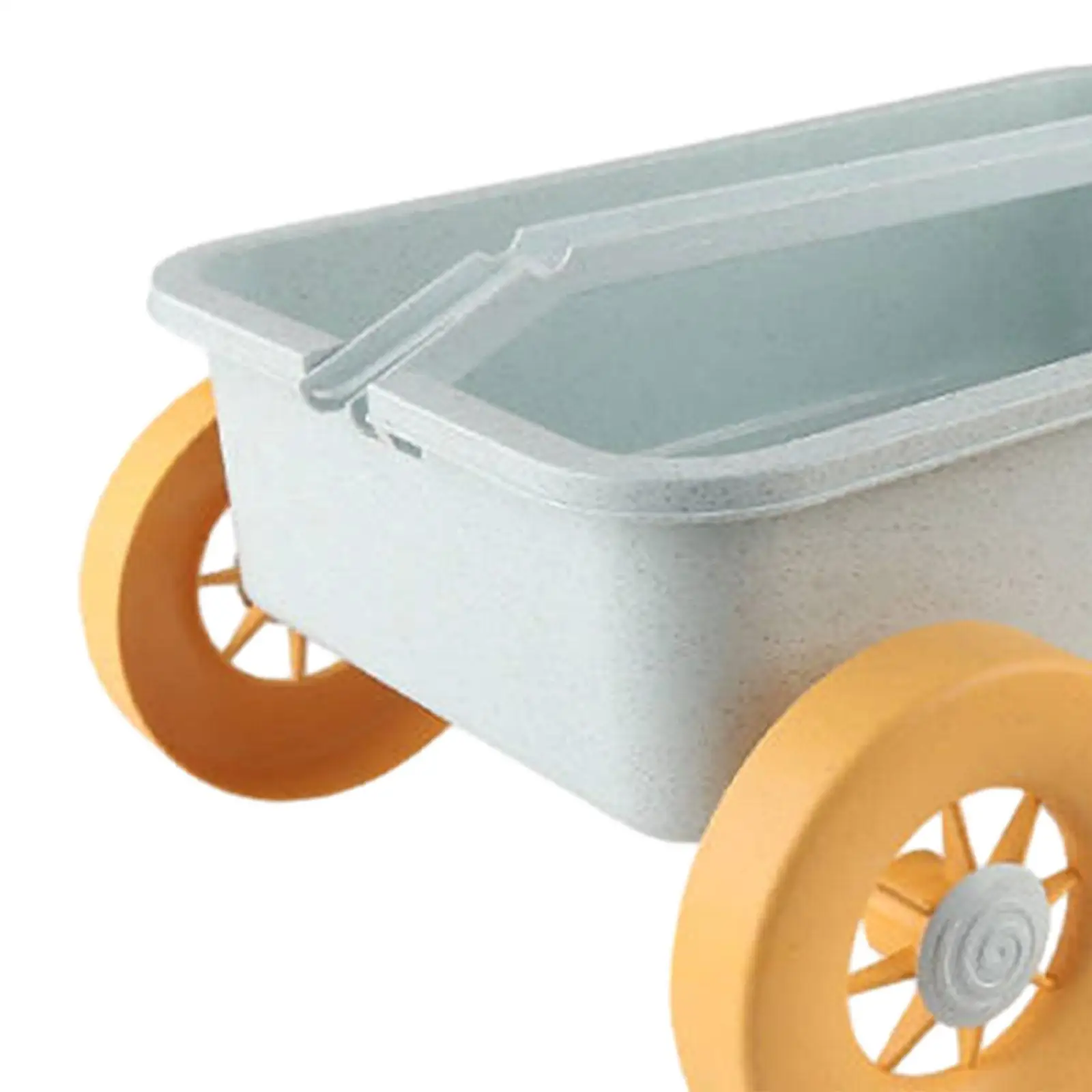 5x Kid Wagon Toy Children Wagon Cart Fun Outdoor Games Beach Sand Toys Set Construction Vehicle for Garden Beach Yard Outdoor 5
