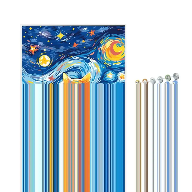 

Раскраска по номерам, кошка, сделай сам, Раскраска по номерам, фототабличка по номерам, наборы на холсте, DIY Раскраска по номерам для девочек, мальчиков, друзей