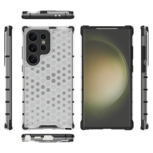 for Samsung Galaxy S24 Ultra Case with Screen Protector, Military