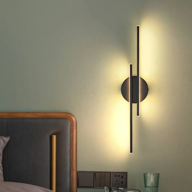 LED moderna applique da parete camera da letto comodino soggiorno lampada  da parete Nordic balcone corridoio