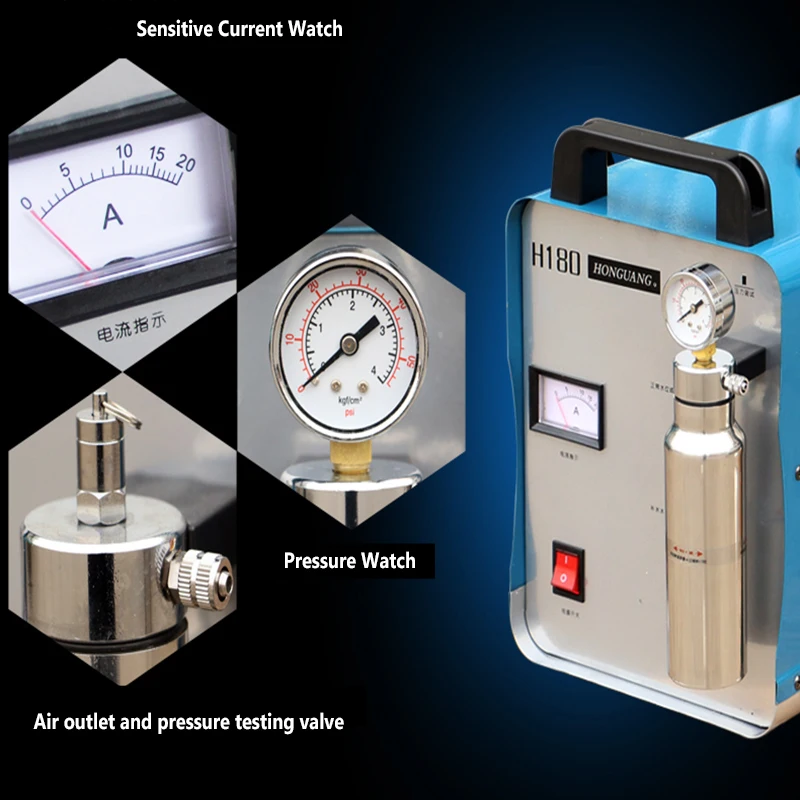 MACHINE D'ÉLECTROLYSE À Eau Générateur De Flamme Oxy-hydrogène Soudeur