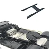 Grinding Disc Plate Bottom Decoration Board for Tamiya 1/14 RC Truck Volvo FH16 XL 750 4X2 Tractor Trailer LESU Parts 1