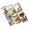 Hot sales 12-7 CM Deck:  The Mushroom Tarot Oracle Card Fate Divination Prophecy Card Family Party Game Toy Tarot 3