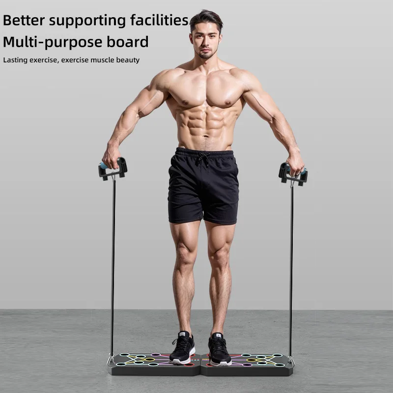 Olding Push-up Board Support Muscle Exercise Multifunctional Table Portable Fitness Equipment Abdominal Enhancement Support