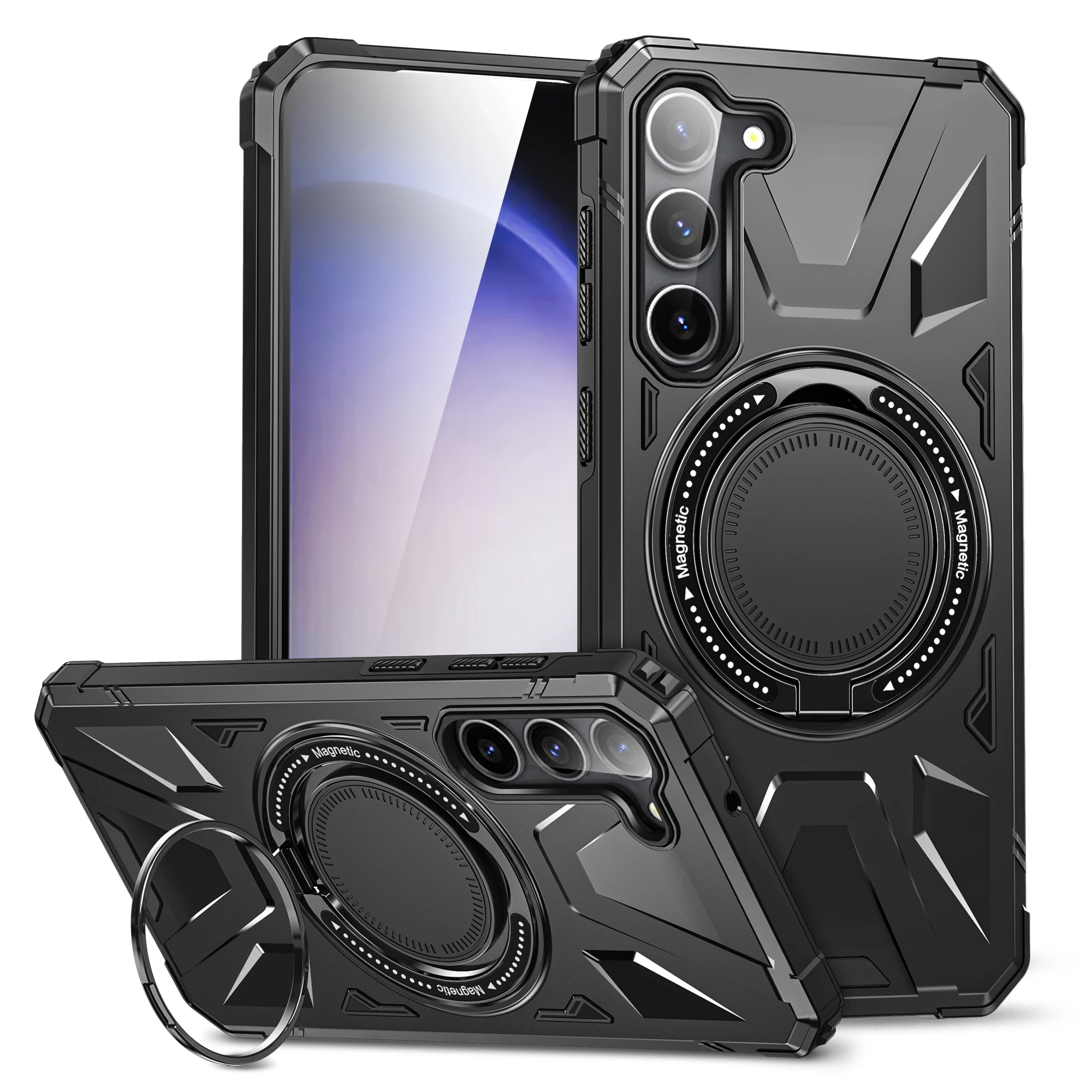 ZANAÉ - Custodia A Portafoglio Per Nokia 2.4 Con Supporto Folio Zan Bk Nok24