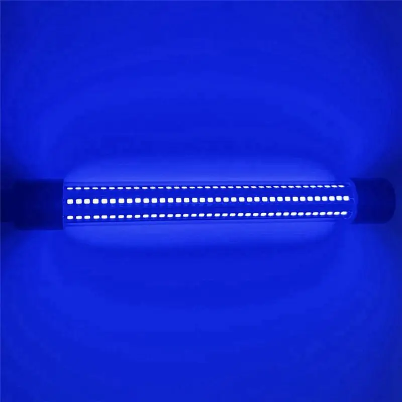 A76K 12V 24V 낚시 조명 20W 고출력 LED 수중 낚시 조명 IP68 방수 바다 낚시 조명 블루 라이트