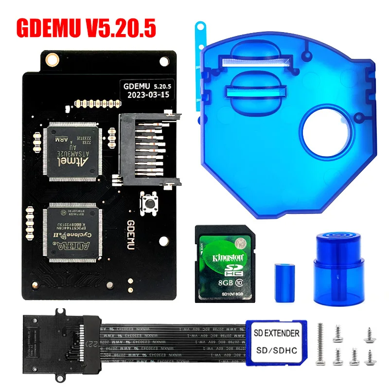 

Новейшая версия оптического привода GDEMU V5.20 для SEGA Dreamcast GDU DC VA1 консоль SD удлинитель V5.20.5 Everdrive