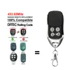 100% Compatible DITEC Rolling Code BIXLP2 BIXLS2 BIXLG4 Remote Control 433 mhz Handheld Transmitter Garage Gate Door Opener 1