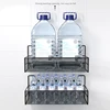 Wall-mount Bathroom Shelf Shower Shampoo Rack Toilet Accessories Kitchen Free Punch Condiment Storage Basket Bathroom Organizer 5