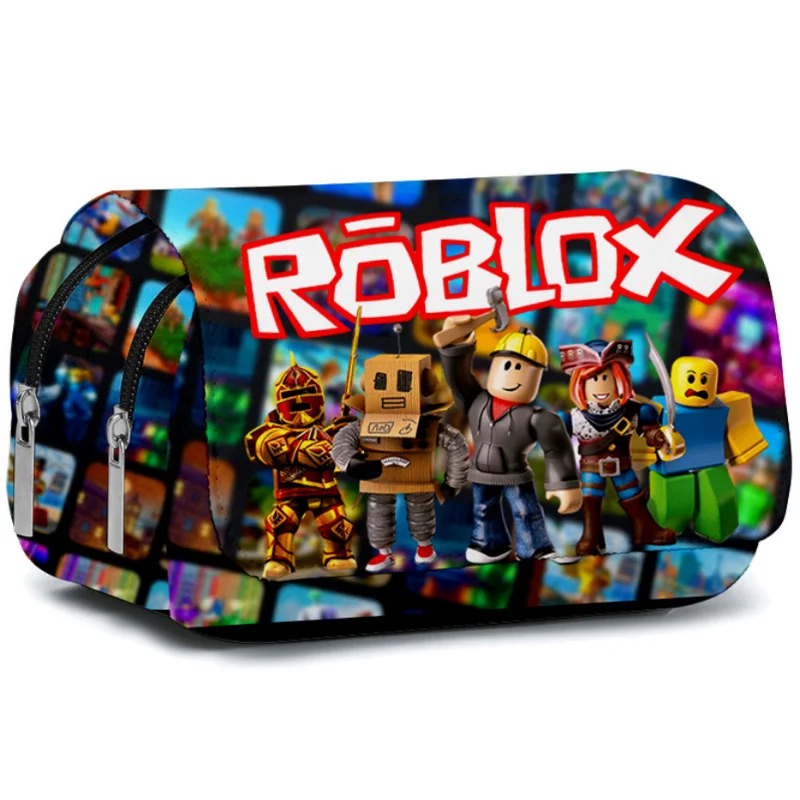 3D New Products Peripheral ROBLOX Double-layer Pencil Case Pencil Case  Primary and Secondary School Student Stationery Box - AliExpress