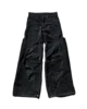 2024 New Gothic Retro Jeans for Men Wide Leg Straight Black Y2k Baggy Jeans Harajuku Hip Hop High Waist Denim Pants Streetwear 4
