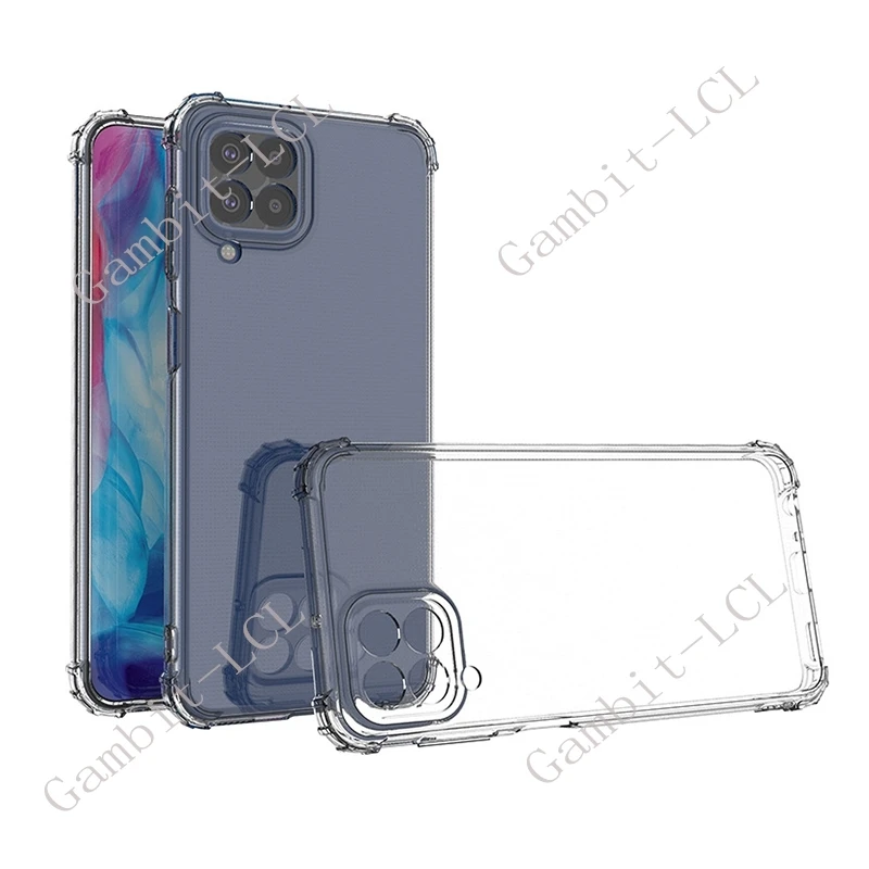 Shockproof Silicone TPU Back Cover - Anti-Falling Case
