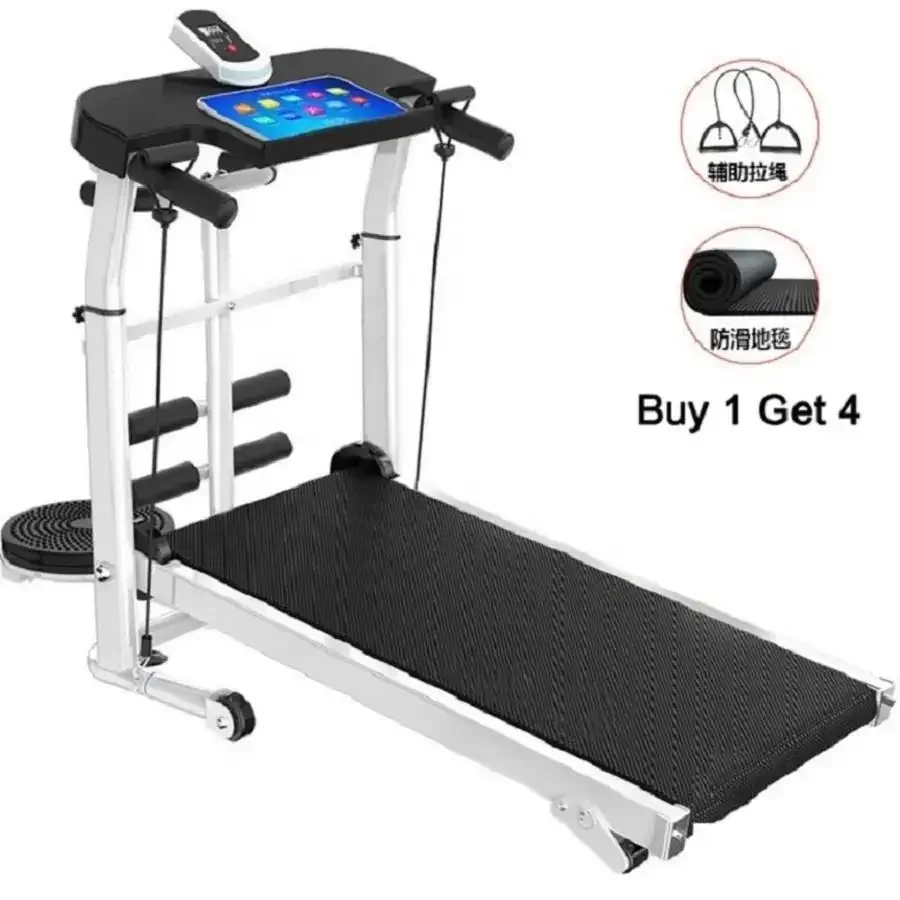 Smart Exercise Bike Small Walking Machine With Lcd Screen Running Platform Ski Treadmill For Home Use walking pad