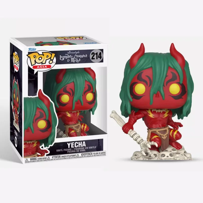 thumbnail image 1 of Figuras de acción de vinilo Funko Pop Asia Legendary Creatures Myths Sleepy Ghost 212 Jiang Shi n.° 211 Yecha, juguetes, muñecos, regalos para niños, 1 of 5